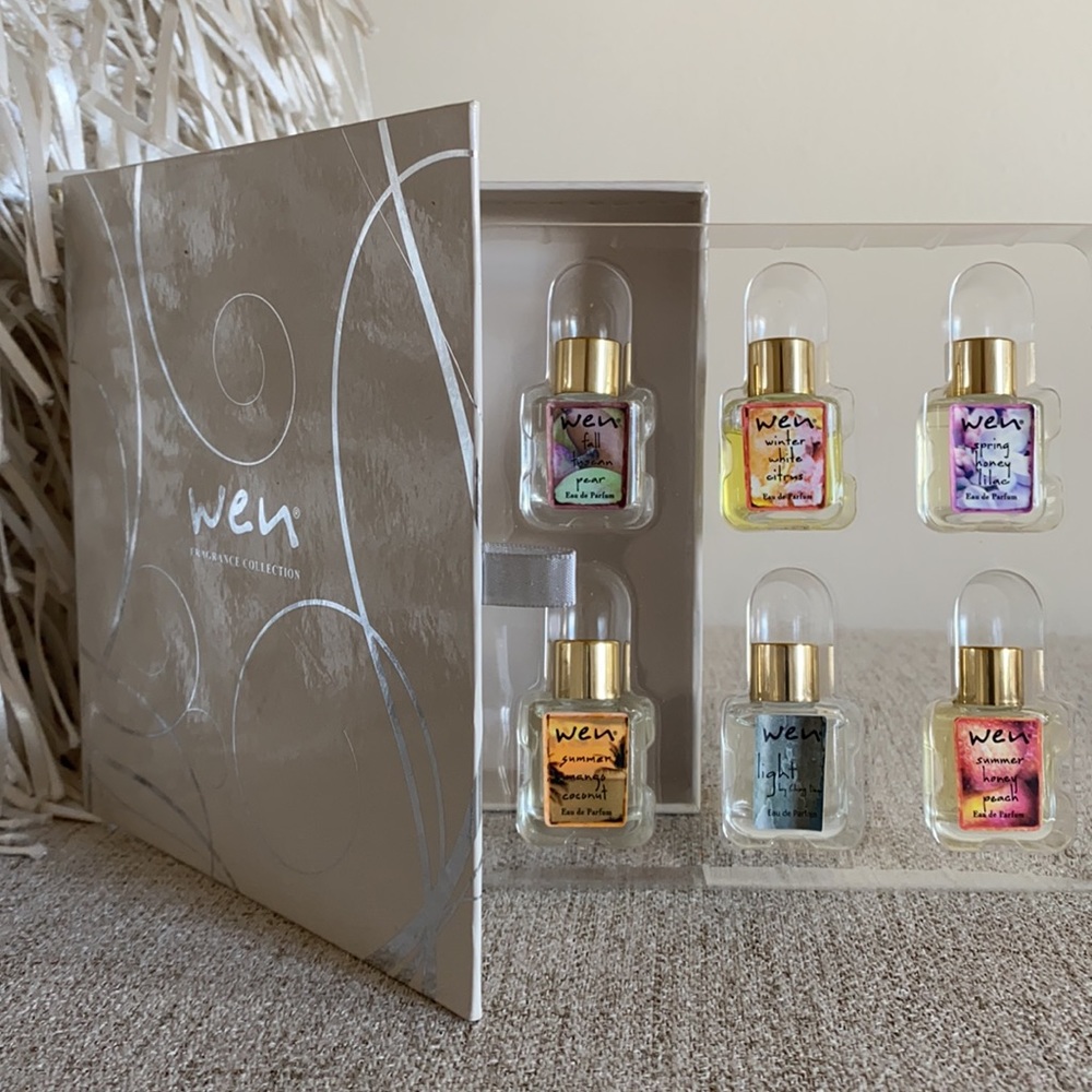 🪞 NEW set of 6- Limited edition WEN body fragrance perfume collection box